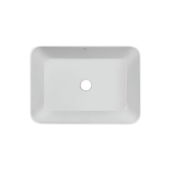 Раковина-чаша накладная Qtap Virgo 490х350х110 белая (QT18112261WN)