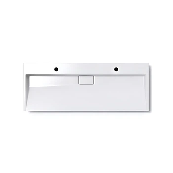 Умывальник подвесной VBI Este 1200x460 2/O прямоугольный, белый (VBI-019927)
