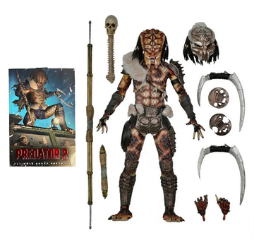 Фигурка Хищник 20см коллекционная с набором аксессуаров action figures Predator 20см 2 Ultimate Snake (20см)