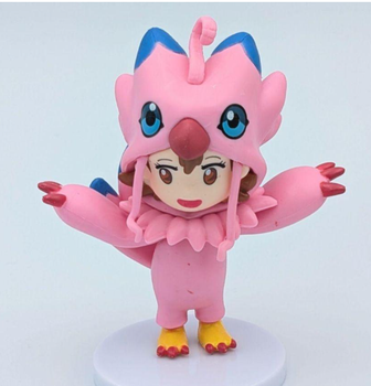 Коллекционная игрушка-аниме, фигурка Digi-Monster Сора в костюме Пиёмона. Digimon Adventure Sora Biyomon