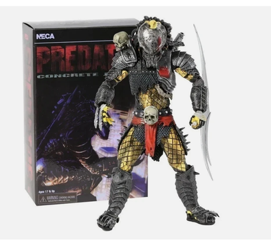 Колекційна екшн фігурка Ultimate Scarface Predator: Concrete Jungle Хижак 22см з набором аксесуарів action figures