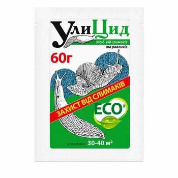 Засіб від слимаків Улицид 60гр Еко