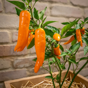 Насіння Перець гострий Халапеньйо Orange Karotel, Capsicum annuum 5 шт/уп