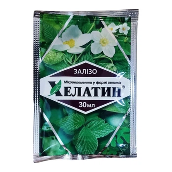 Добриво мінеральне Хелатин Залізо 30мл