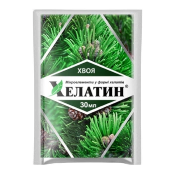 Добриво мінеральне Хелатин Хвоя 30мл