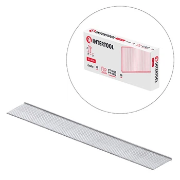 Цвях для степлера, 16 мм, 1.0*1.25 мм, 5000 шт./пач. INTERTOOL PT-8616