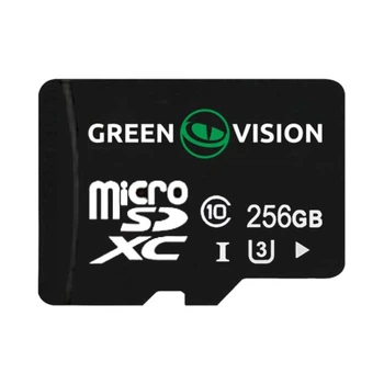 Картка пам'яті GreenVision microSDXC 256GB Class10