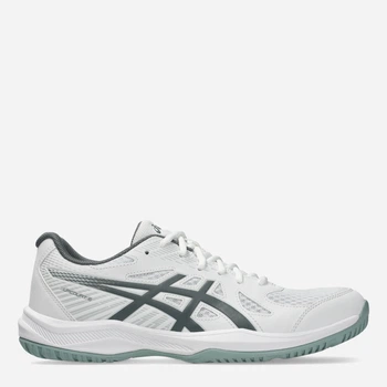 Мужские кроссовки для волейбола ASICS Upcourt 6 1071A104-107 42.5 (9US/8UK) 27 см Белый/Бирюзовый (4571633961274)