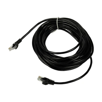 Патч-корд мережевий гігабітний Trinix UTP, RJ-45, CAT.5 15m Black (73-00640)