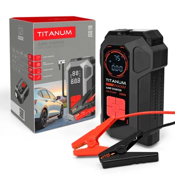 Пускозарядное устройство 4в1 TITANUM JSQ18 2000A 10000mAh