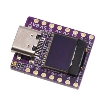 Мини-плата разработчика ESP32-C3 c OLED-дисплеем - 410737