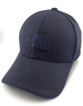 Бейсболка фулка STRETCH COTTON на гумці THE NORTH FACE темно-синього кольору S (55-56 см)