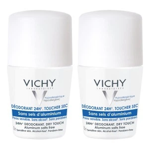 Набір роликових дезодорантів Vichy Dry Touch 2 x 50 мл (3433425135779)