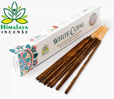 Ароматические палочки Белый Копал Himalaya Mandala White Copal 15 г масала благовония