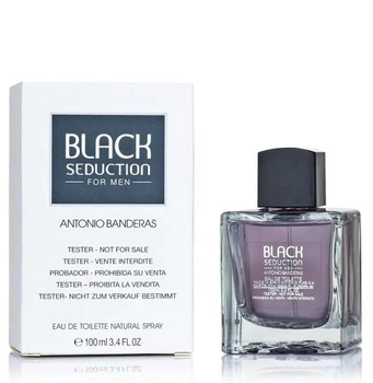 Тестер туалетная вода A.BANDERAS BLACK SEDUCTION edt 100 ml spray tester (M)