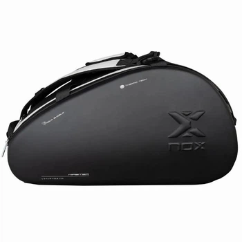 Сумка для падела Nox AT10 Luxury Master Series, черно-белая.
