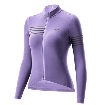 Велокофта женская Rockbros YPW065 TVI длинный рукав S Purple
