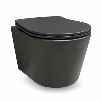 Підвісний унітаз VBI LEVANZO BLACK MATT