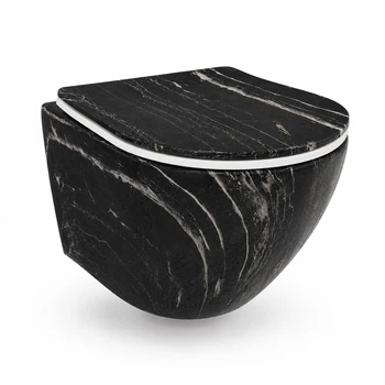Підвісний унітаз VBI VULCANO BLACK ONYX