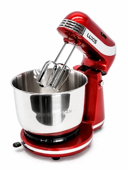 Планетарний міксер - тістоміс Luxis XL-13406 PRO STEEL Red