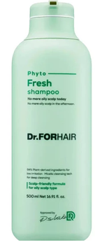 Шампунь міцелярний для жирної шкіри Dr.FORHAIR Phyto Fresh 500 мл