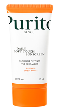 Сонцезахисний крем Purito Seoul Daily Soft Touch SPF 50 PA++++ з керамідами 60 мл