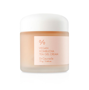 Крем-гель веганський з екстрактом комбучі Dr.Ceuracle Vegan Kombucha Tea Gel Cream 75 г