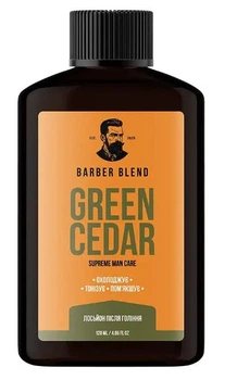 Освіжальний лосьйон після гоління Barber Blend Green Cedar 120 мл