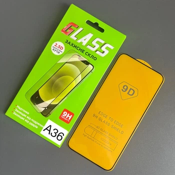 Защитное стекло 9D для Samsung A36 стекло Samsung A36 стекло на весь экран