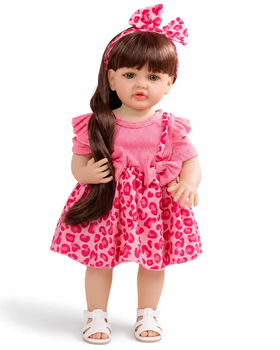 Реалистичная кукла Реборн 55 см полностью виниловая Reborn Baby К0100224