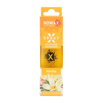 Ароматизатор для авто Nowax X Spray Ваніль 50 мл автомобільний освіжувач повітря (NX07591)