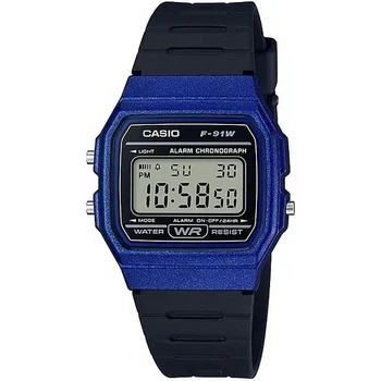 Электронные часы Casio F-91WM-2A серые 30 м
