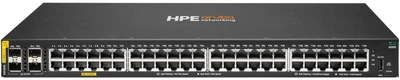 Комутатор HPE Aruba Networking CX 6000 48-портовий 10/100/1000 Class 4 PoE 4×SFP 1G 370W (R8N85B#ABB)