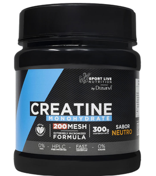 Kreatyna monohydrat Drasanvi Sport Live Creatine Monohydrate proszek 300 g  (8436601102478)