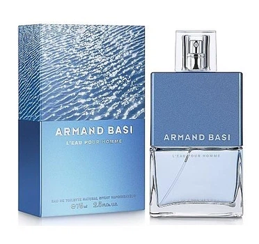 Туалетна вода Armand Basi L'eau Pour Homme чоловіча 75 мл (8427395900197)