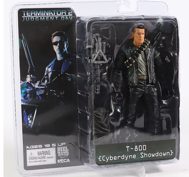 Фигурка коллекционная Терминатор 2: Судный День Т-800 Битва в Cyberdyne (Terminator 2: Judgment Day T-800 Cyberdyne Showdown), 18 см