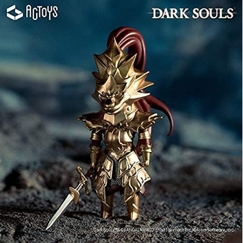Коллекционная фигурка Dark Souls – Драконоборец Орнштейн (Dragonslayer Ornstein) Chibi / Dark Souls Action Figure, ~10 см