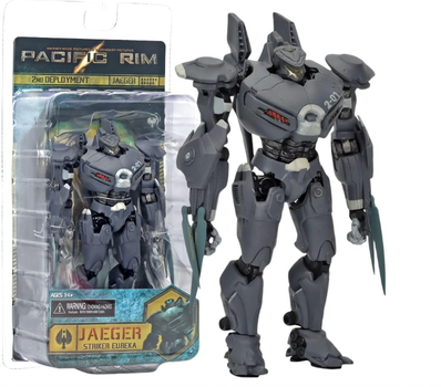 Фигурка Pacific Rim Jaeger Striker Eureka | Коллекционный робот Егерь Бродяга из Тихоокеанский Рубеж, 18 см