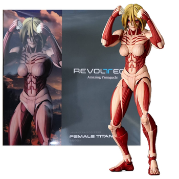 Колекційна аніме фігурка Female Titan Attack on Titan Shingeki no Kyojin (Атака титанів) 18 см – екшн-фігурка Жіночий Титан