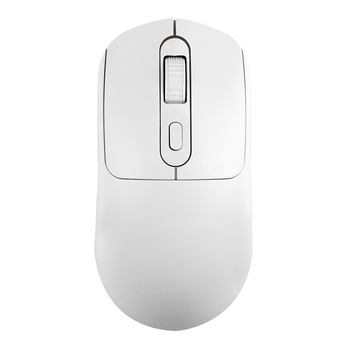 Беспроводная мышь TWolf X8 2.4G Bluetooth эргономичная с точным отслеживанием для ПК и ноутбуков белая