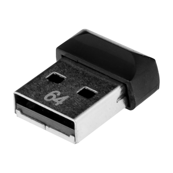 USB флешка T&G 64GB Shorty 010 ударостойкий пластик компактный для хранения данных черный