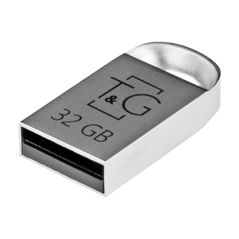 USB-флешка T&G 32 GB Metal 107 ударостійкий корпус компактний для зберігання даних сталевий
