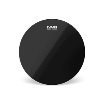 Пластик для бас-барабана Evans 22" HYDRAULIC BLACK Bass