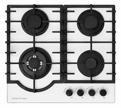 Варочная поверхность газовая Gunter&Hauer GL 644 W