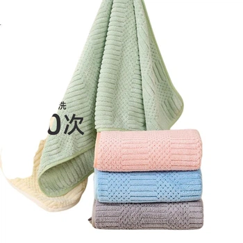 Набор антибактериальных детских мягких полотенец Grace Towels, размер 7A, для мужчин и женщин, а также взрослых впитывающих полотенец из волокна, 3 штуки.