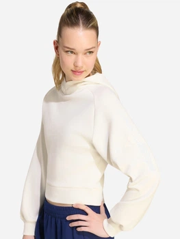 Худи женское Adidas Soft Lux Hoodie KF4715 XS Белое (4069993737467)