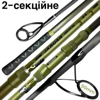 Коропове вудлище Feima Jaguar 3.6 м 3.5 lb 2-секційне карбонове SIC