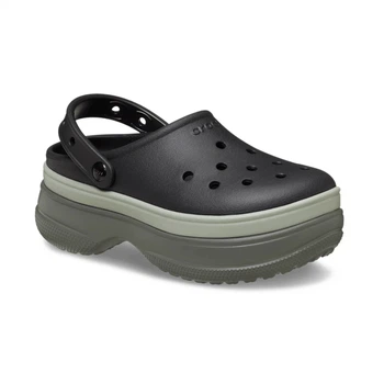 Крокси Classic Stacked Clog Black, розмір 39