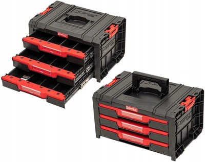 Skrzynka narzędziowa Qbrick System PRO Drawer 3 Basic 18" 450 x 310 x 244 mm (SKRQPROD3B2CZAPG003) (5901238257455)