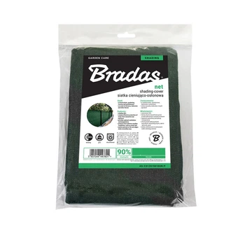 Затіняюча сітка Bradas 90% (1,8х10м) зелена фасована 92350